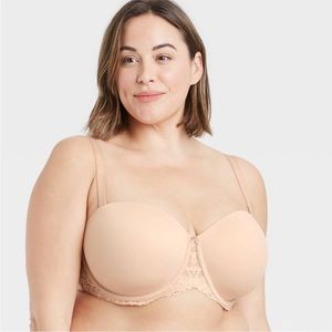 Auden Plus Size Strapless Convertible Bra